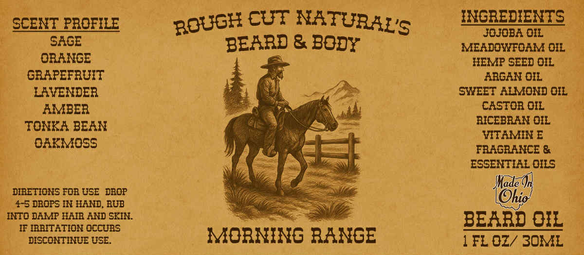 Morning Range Beard Oil ML