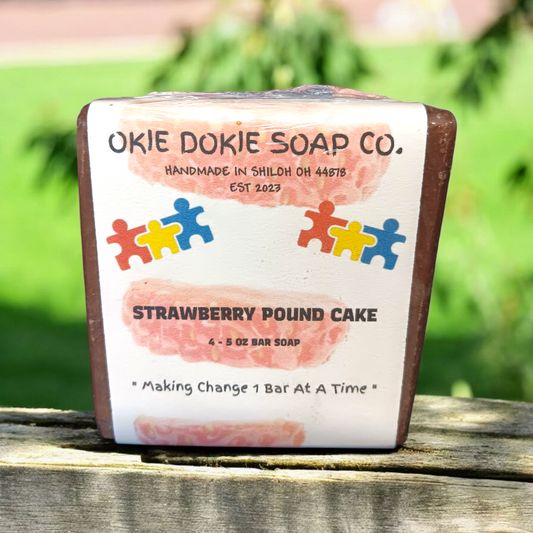 Strawberry Pound cake Bar