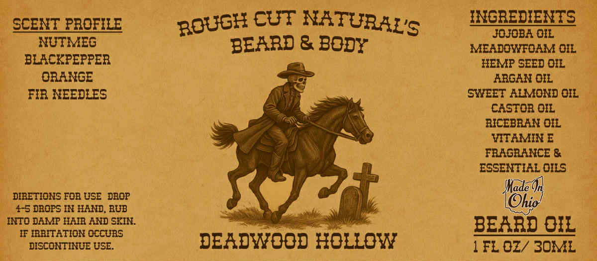 Deadwood Hollow Beard Oil LE