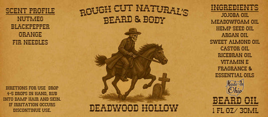 Deadwood Hollow Beard Oil LE